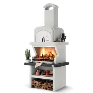 Palazzetti Balos Barbecue en maçonnerie avec four
