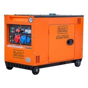 black---decker BLACK+DECKER Groupe électrogène 7.9KvA Diesel 230V/400V Insonorisé BXGND7900E