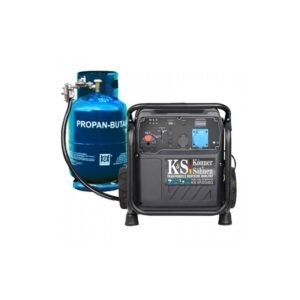 Konner & Sohnen Groupe Électrogène 8000w gaz/essence inverter